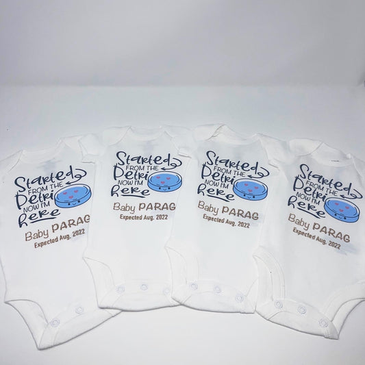 Pregnancy Announcement Onesie