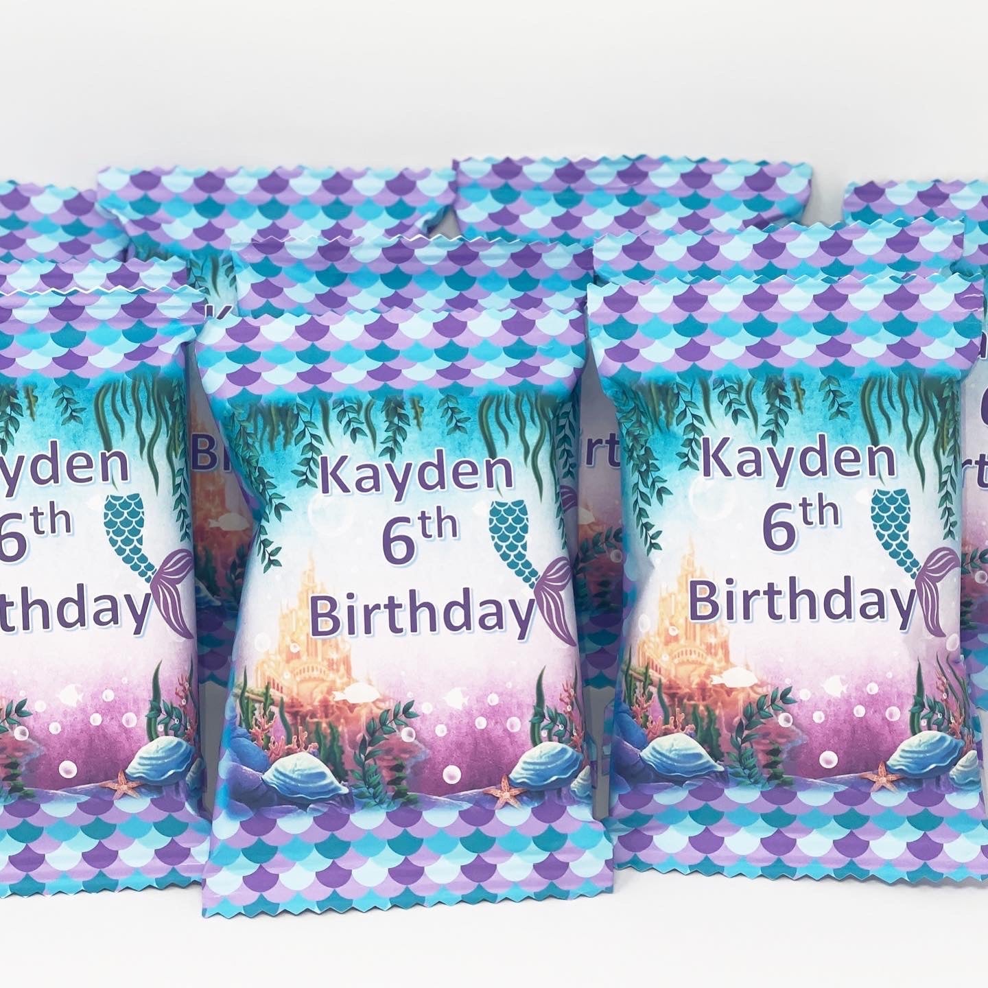 Mermaid Chip Bags