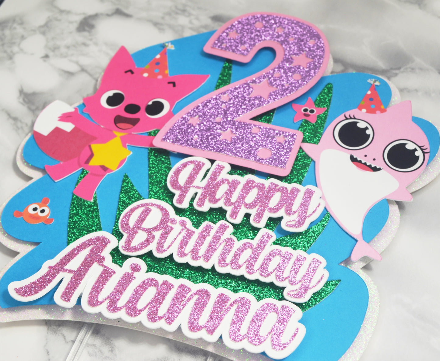 Baby Shark Cake Topper