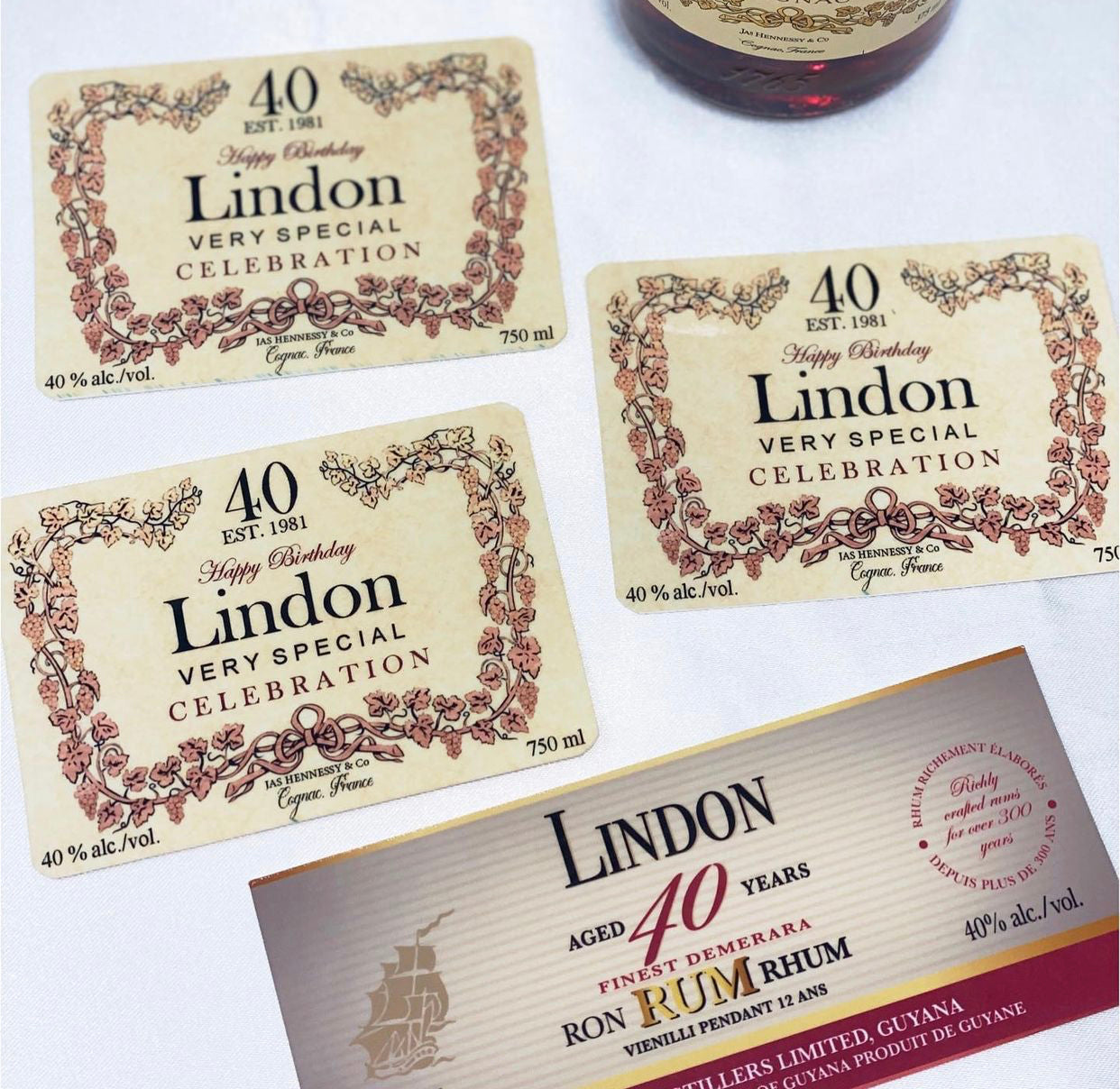 Custom Alcohol Bottle Labels