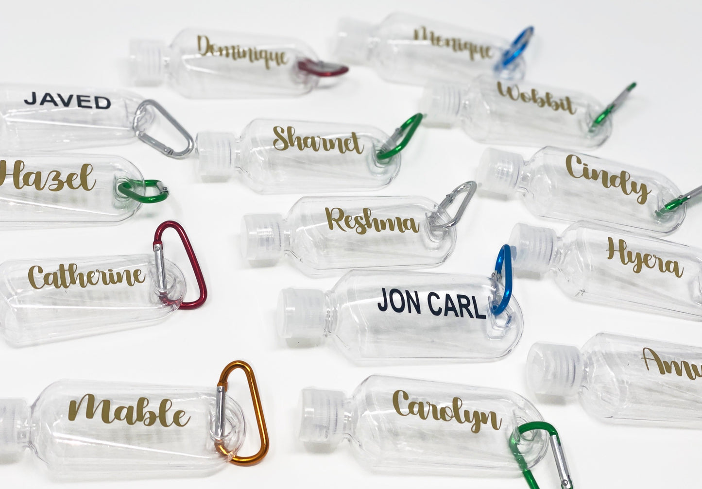 Sanitizer Bottle With Name