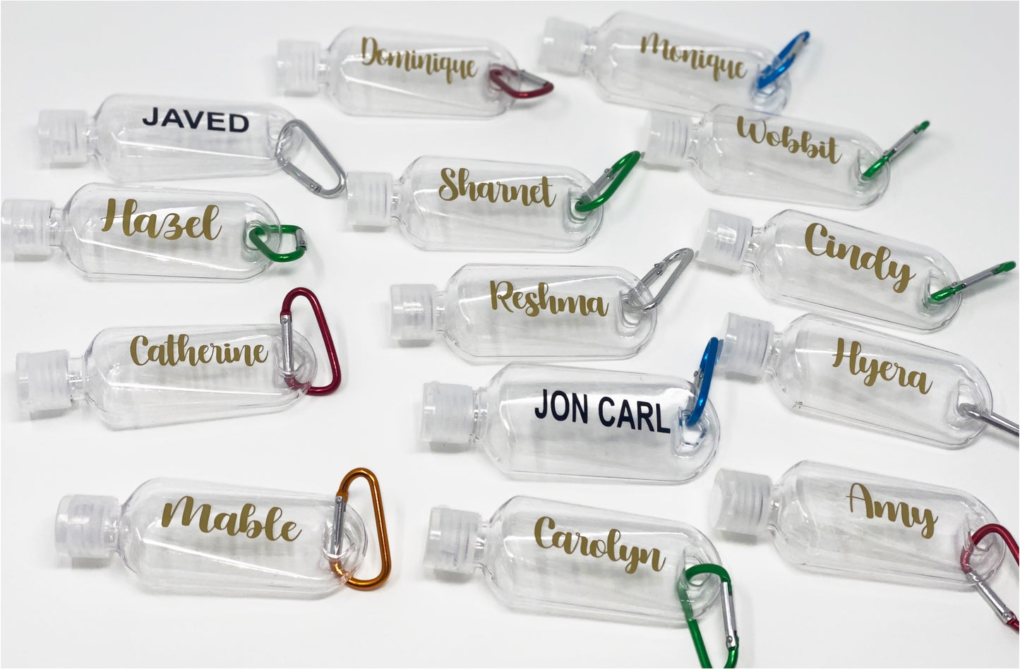 Sanitizer Bottle With Name