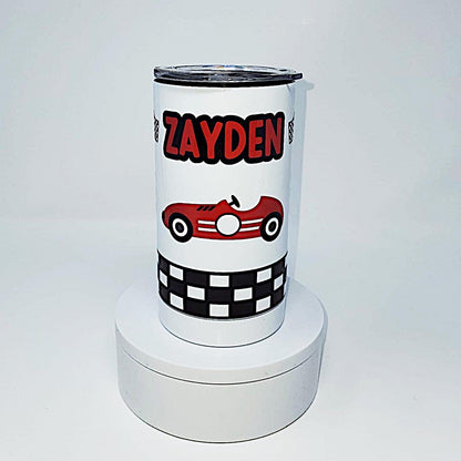 Car Race Sippy Cup With Name
