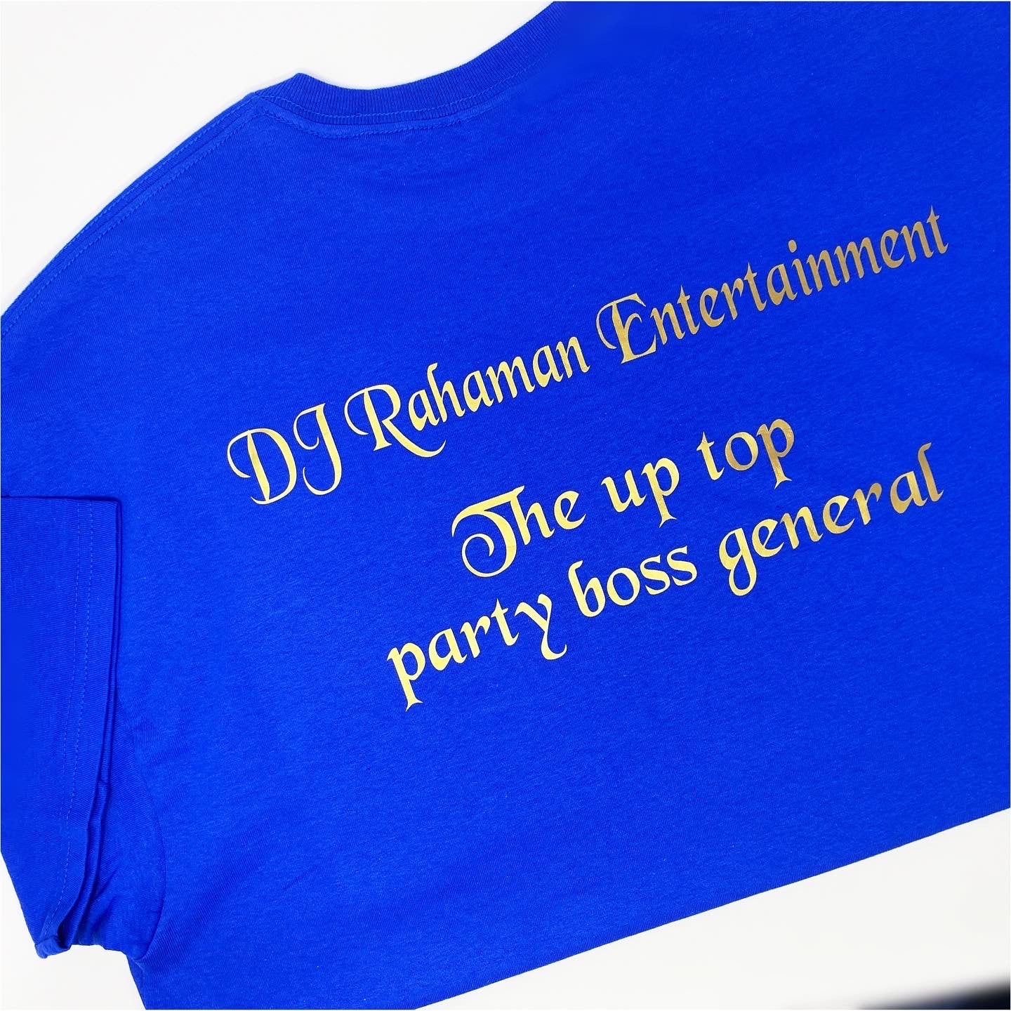 T-Shirt with Business Logo & Slogan