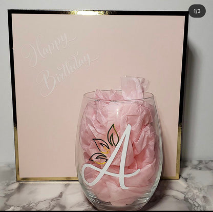 Stemless Wine Glass