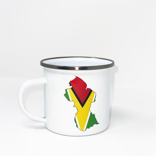 Guyana Enamel Mug