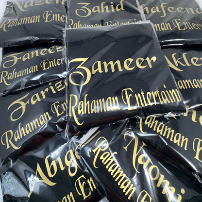 T-Shirt with Business Logo & Slogan