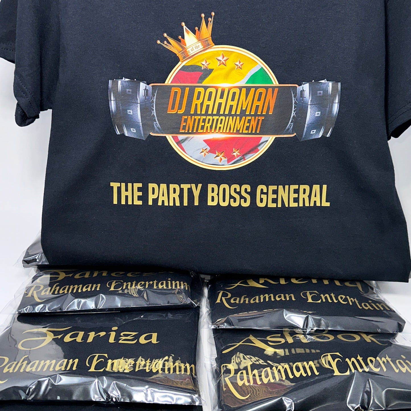 T-Shirt with Business Logo & Slogan