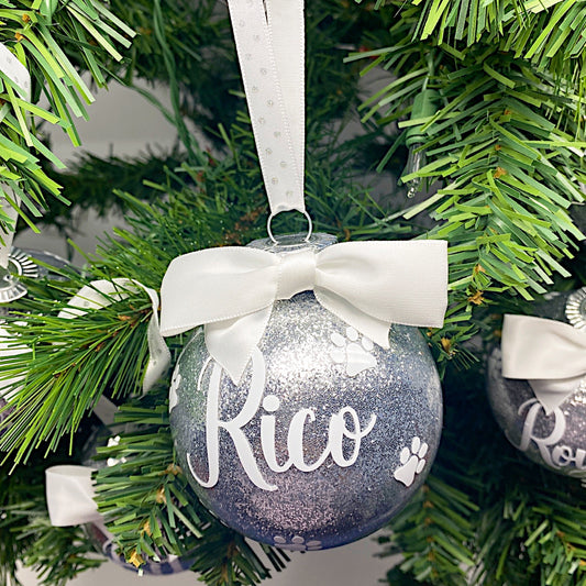 Dog Paw Ornament