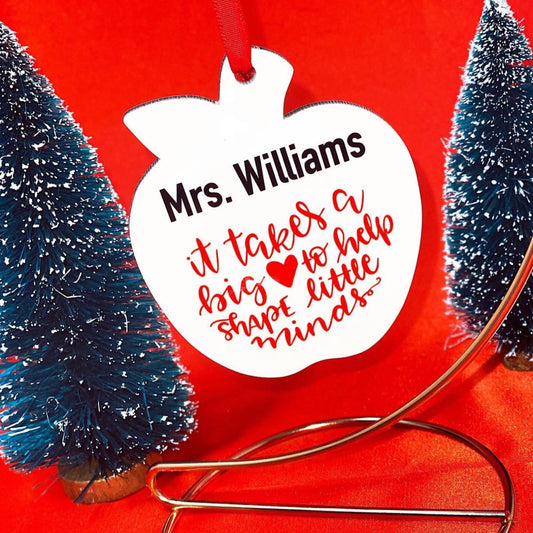 Apple Shaped Ornament